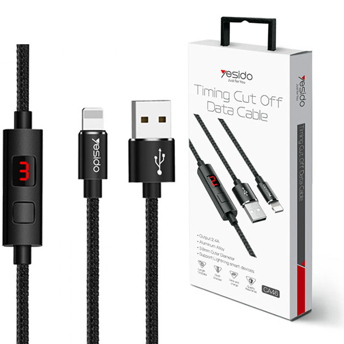کابل تبدیل USB به microUSB یسیدو مدل CA-46 طول 1.2 متر