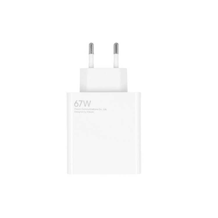 شارژر دیواری فست تک پورت Xiaomi مدل MDY-12-EH Torbo 67W - سفید (گارانتی شش ماهه شرکتی)